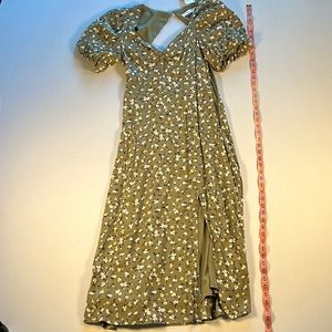 Romantic Sage Green Dress (L) - BRAND NEW